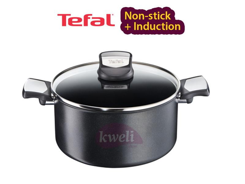 Buy new Tefal Extra Durable Non-stick Stewpot 20cm, 2.9 liter - C6204472; Gas, Electric and Induction Stewpot in Uganda - - Free Delivery > Long warranty > Lifetime After-sales Support