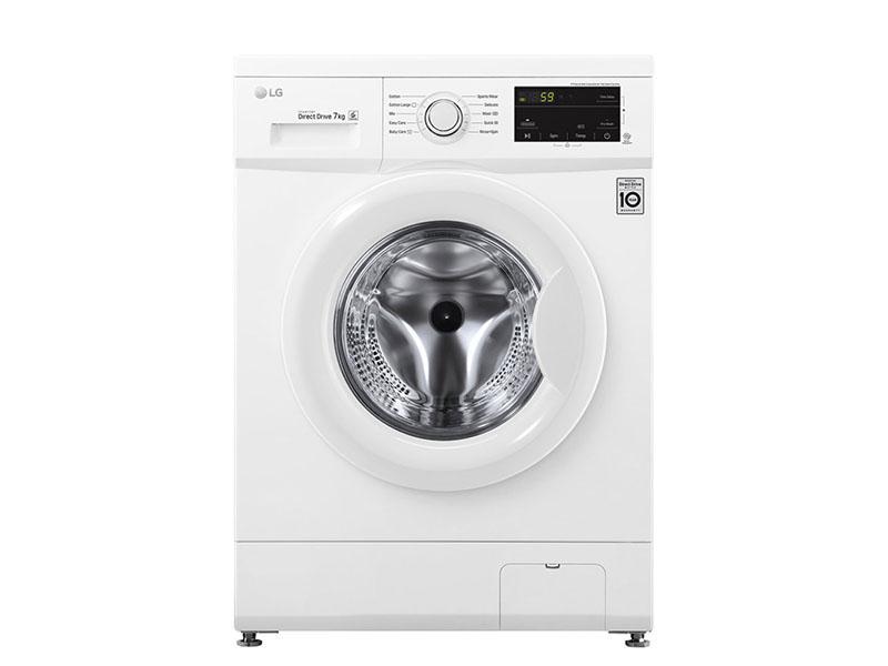 Buy new LG 7kg Front Load Washing Machine - FH2J3QDNG5P; White, 6 Motion Direct Drive Motor, Smart Diagnosis™, 1200RPM in Uganda - - Free Delivery > Long warranty > Lifetime After-sales Support