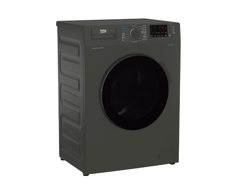 Buy new Beko 8kg Front Loading Washing Machine BAW386 UK; A+++ Energy Rated, 1200 RPM, SteamCure, ProSmart Inverter Motor, AquaFusion, Manhattan Grey in Uganda - - Free Delivery > Long warranty > Life