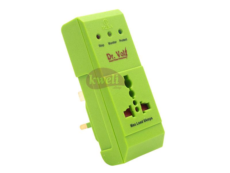 Buy new Dr Volt Fridge Guard - 6Amps, Eco Model, Green - IQRA Power Surge Protector in Uganda - - Free Delivery > Long warranty > Lifetime After-sales Support