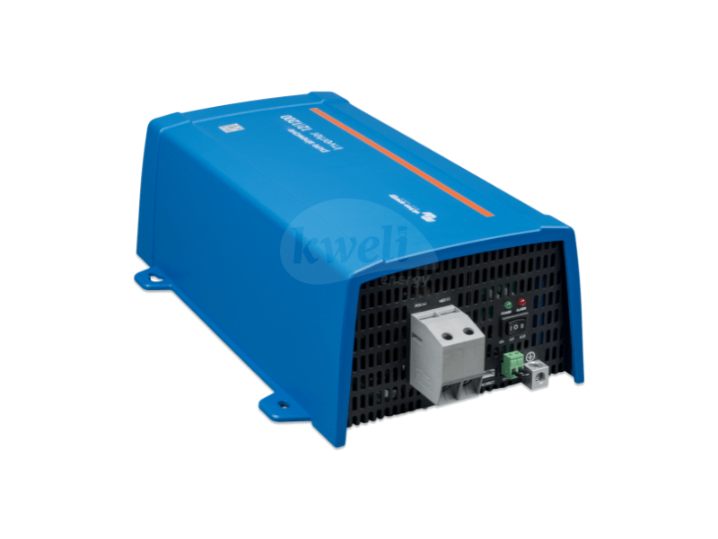 Buy new Victron Energy Phoenix Inverter 12V 1200 VA, 230V AC; 1kW at 25°C, Pure Sinewave Inverter, NEMA GFCI, Metal Casing in Uganda - - Free Delivery > Long warranty > Lifetime After-sales Support