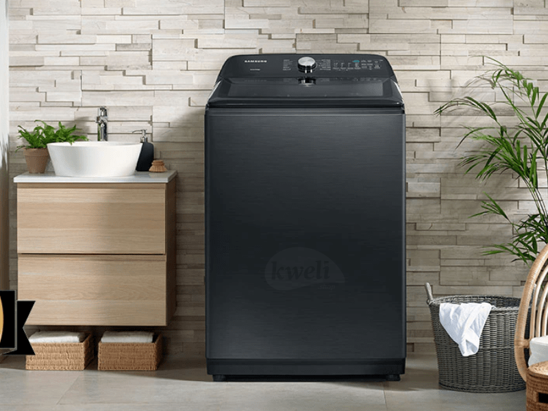 Buy new Samsung 19kg Top Loading Washing Machine WA19A8370GV; 700RPM, Digital Inverter, Ecobubble™, BubbleStorm™ in Uganda - - Free Delivery > Long warranty > Lifetime After-sales Support