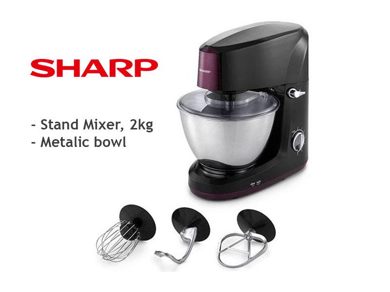Buy new Sharp Stand Mixer, Cake Mixer, 2kg - EMS200LP in Uganda - - Free Delivery > Long warranty > Lifetime After-sales Support