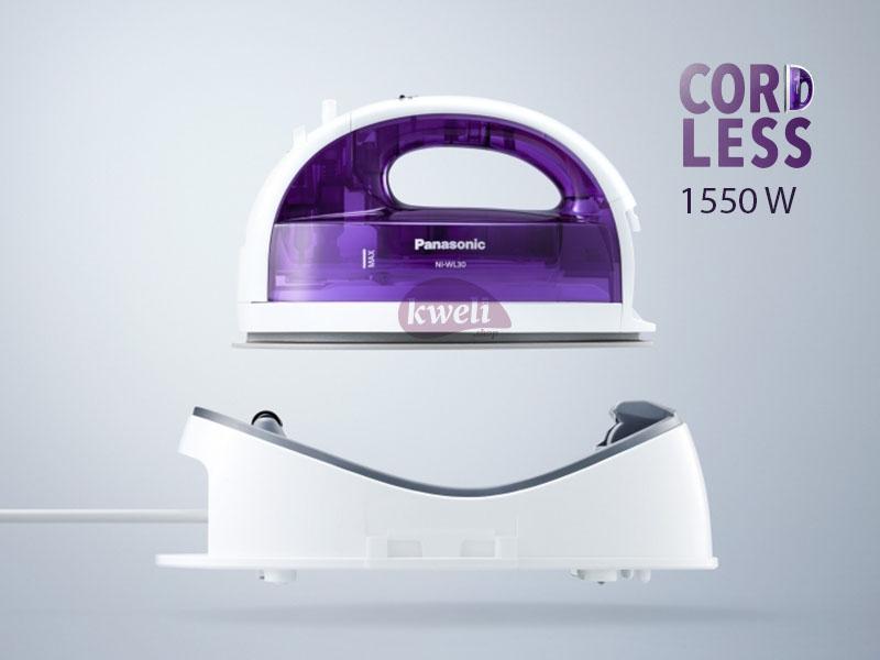 Buy new Panasonic Cordless Steam Iron, 1550 watts, Violet Color - NI-WL30VTH in Uganda - - Free Delivery > Long warranty > Lifetime After-sales Support