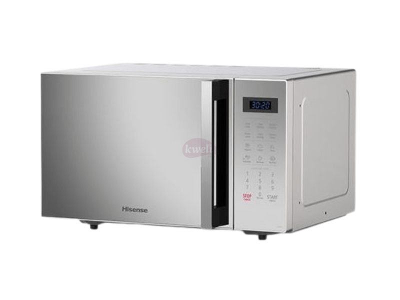 Buy new Hisense 25-litre Microwave Oven H25MOMS7HG; Grill, 900-watts power, 6 auto programs, kitchen timer in Uganda - - Free Delivery > Long warranty > Lifetime After-sales Support
