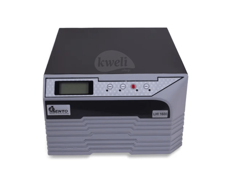 Buy new Lento 1600VA 12V DSP Sine Wave Inverter; Hybrid with Inbuilt Charge Controller, Made in India in Uganda - - Free Delivery > Long warranty > Lifetime After-sales Support