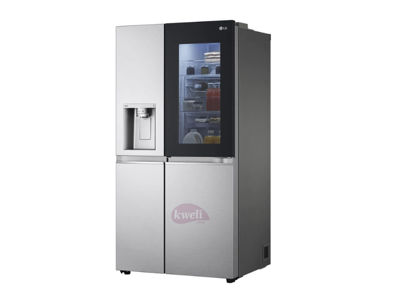 Buy new LG 674/635-litre Refrigerator GC-X257CSES; Knock-knock, Side By Side Fridge with Instaview & Door-in-Door™ in Noble Finish in Uganda - - Free Delivery > Long warranty > Lifetime After-sales Su