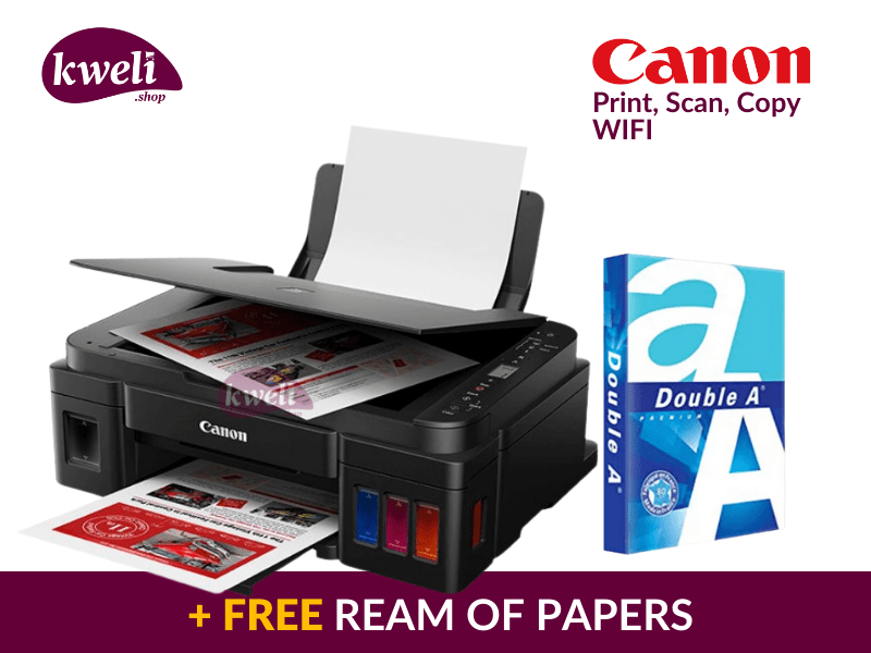 Buy new Canon High Yield Printer G3411; Colour Printer with Copy, Scan and WIFI– 12,000/7,000 pages in Uganda - - Free Delivery > Long warranty > Lifetime After-sales Support