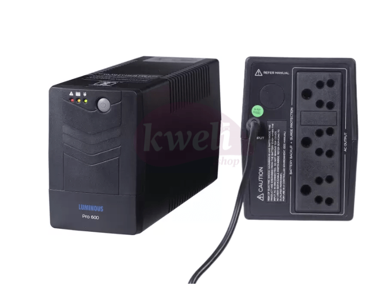 Buy new Luminous 600VA 360W Computer UPS LB600PRO - Uninterupted Power Supply - Made in India in Uganda - - Free Delivery > Long warranty > Lifetime After-sales Support