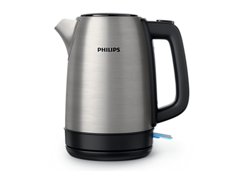 Buy new Philips Stainless Steel Electric Kettle HD9350, 1.7L, 2200W in Uganda - - Free Delivery > Long warranty > Lifetime After-sales Support