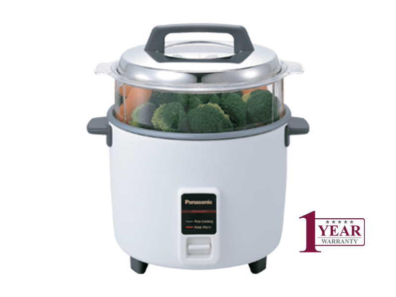 Buy new Panasonic Rice Cooker 1.8L, 600W - SR-W18FGS in Uganda - - Free Delivery > Long warranty > Lifetime After-sales Support