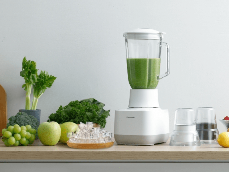 Buy new Panasonic Smoothie Blender MXMG5421CTZ; 800W with glass jug + 2 attachments in Uganda - - Free Delivery > Long warranty > Lifetime After-sales Support