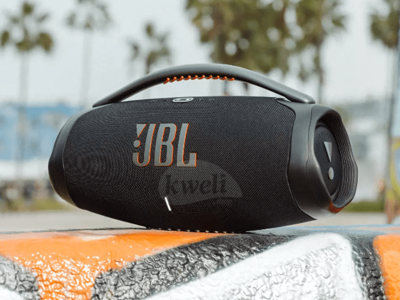 Buy new JBL Boombox 3 Portable Bluetooth Speaker with Massive Sound, Deepest Bass, 24 hour playtime in Uganda - - Free Delivery > Long warranty > Lifetime After-sales Support