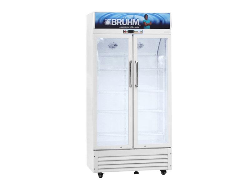 Buy new Bruhm Double Door Beverage Cooler - Display Refrigerator 550L - BFV-550DD in Uganda - - Free Delivery > Long warranty > Lifetime After-sales Support
