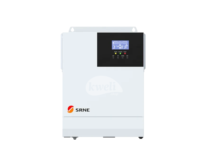 Buy new SRNE 3kVA/3kW 24V Hybrid Inverter HF2430S60-100; Built-in 60A MPPT Solar Charge Controller 1400Wp/100Voc/30-95V, Pure Sine Wave Output in Uganda - - Free Delivery > Long warranty > Lifetime Af