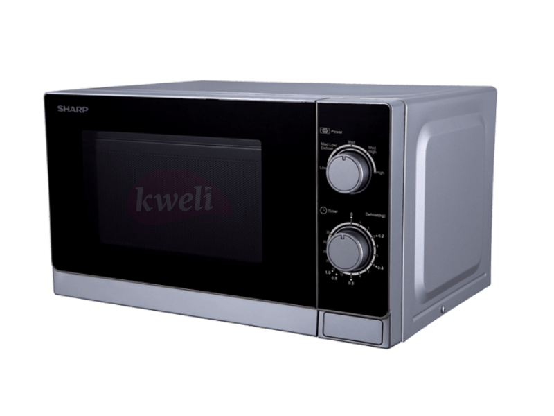 Buy new Sharp 20-liter Microwave, Manual - 6 Auto Cooking Menu, 5 Power levels, 800 watts R-20CT in Uganda - - Free Delivery > Long warranty > Lifetime After-sales Support