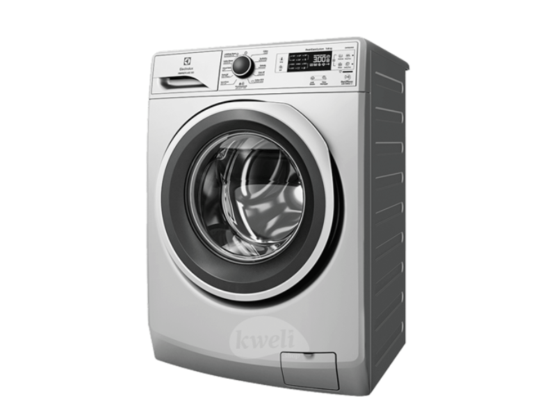 Buy new Electrolux 6kg Front Load Washing Machine EWF6240SS5; 1200rpm, Steam, Pause+Add, Inverter, Silver in Uganda - - Free Delivery > Long warranty > Lifetime After-sales Support