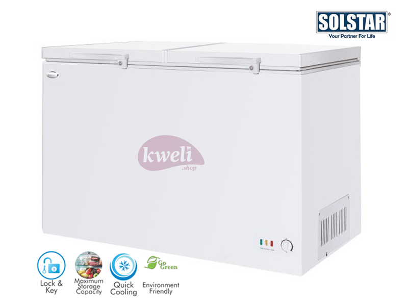 Buy new Solstar 580-liter Chest Freezer CF 580-SGLBSS; Sliding Glass Door, Lock and Key, LED Lighting in Uganda - - Free Delivery > Long warranty > Lifetime After-sales Support