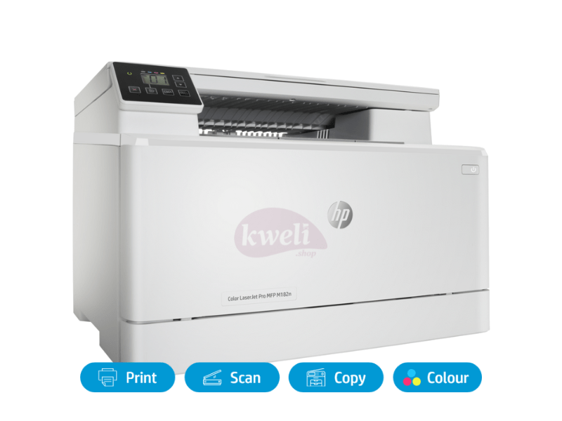 Buy new HP Multifunction Color Laser Printer 182n; Colour Print, Copy, Scan, Ethernet/USB in Uganda - - Free Delivery > Long warranty > Lifetime After-sales Support