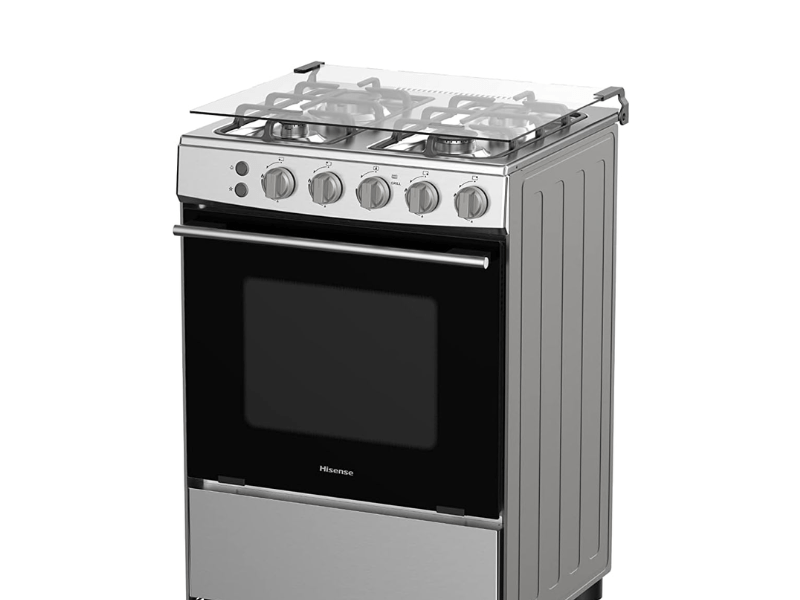 Buy new Hisense 60cm Gas Cooker HFG60121X; 4 Gas Burners, Gas Oven, Flame Failure Safety in Uganda - - Free Delivery > Long warranty > Lifetime After-sales Support