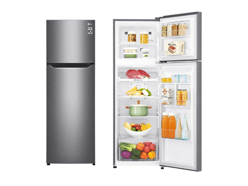 Buy new LG 272/254-litre Refrigerator GN-B272SQCB; Double Door, LINEAR Cooling™, Door Cooling+™, Frost Free in Uganda - - Free Delivery > Long warranty > Lifetime After-sales Support