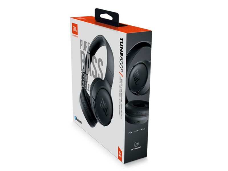 Buy new JBL Headphones T500 BT-BLK; Over Ear Bluetooth Wireless Headphones with Pure Bass Sound – Headset with Built-in Remote / Microphone in Uganda - - Free Delivery > Long warranty > Lifetime After