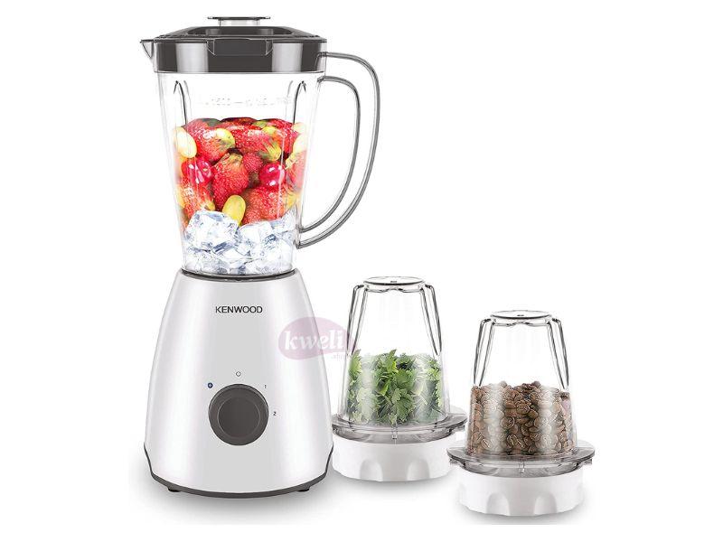 Buy new Kenwood 3-Piece Blender BLP10A0WH; 400 Watts with 2 Mill, white in Uganda - - Free Delivery > Long warranty > Lifetime After-sales Support