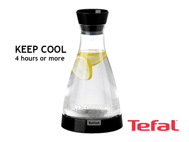 Buy new TEFAL Flow Friend Cooling Jug, 1 liter (Black) - K3057112 in Uganda - - Free Delivery > Long warranty > Lifetime After-sales Support