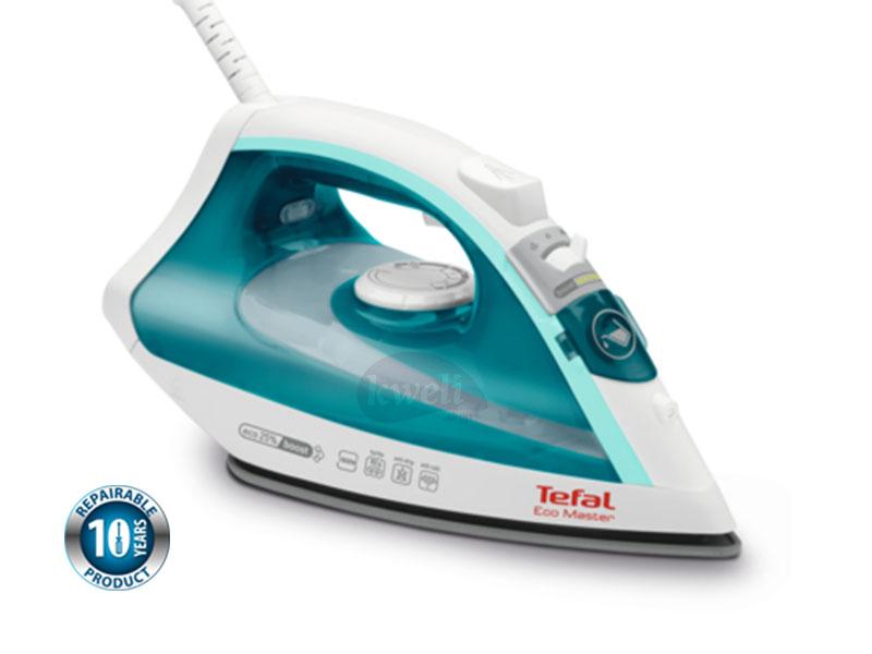 Buy new TEFAL Ecomaster Steam Iron FV1721; Non-stick Soleplate, 1800 watts in Uganda - - Free Delivery > Long warranty > Lifetime After-sales Support