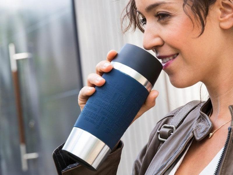 Buy Tefal Thermal Travel Mug, 0.5litres -Blue Silver - K3082214 in Uganda and get same-day free delivery in Kampala, Wakiso and Mukono, Uganda - Nationwide Shipping