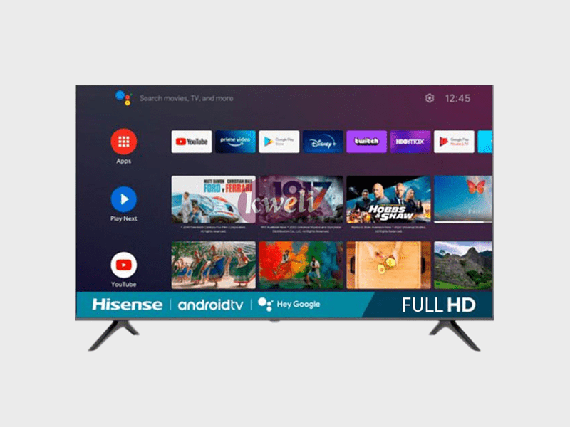 Buy new Hisense 40 inch Android TV, 40 Inch Smart TV with Built-in WiFi, Chromecast, Bluetooth and Free-to-air Receiver in Uganda - - Free Delivery > Long warranty > Lifetime After-sales Support