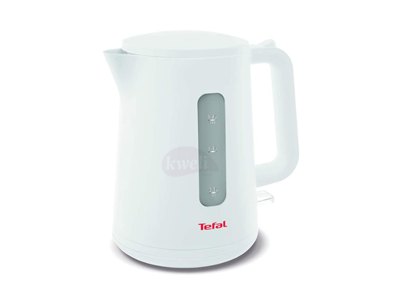 Buy new TEFAL Electric Kettle KO200127; 2400 watts, 1.7-litre Plastic Jug, White in Uganda - - Free Delivery > Long warranty > Lifetime After-sales Support