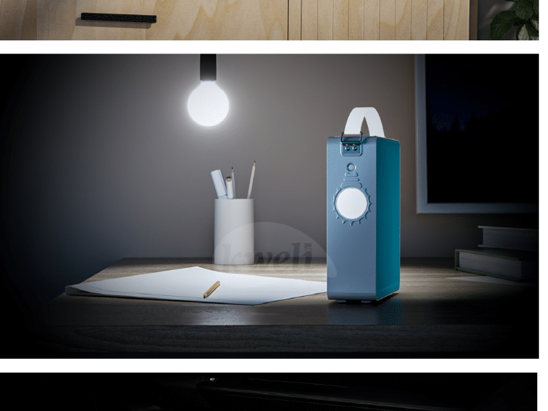 Buy new Sun-Power 500Wh Solar Home System SHS1.0; Lithium Battery, 3 LED Bulbs, Built-in LED Light/Torch, USB & DC Outputs, Car & Solar Charging in Uganda - - Free Delivery > Long warranty > Lifetime 