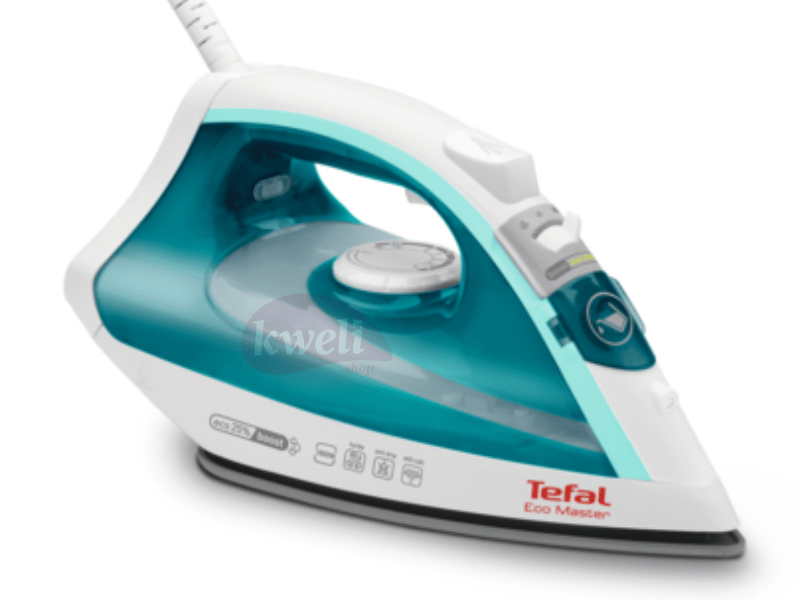 Buy new Tefal Steam Iron 270 ml FV1721M0; 1800W, Ceramic Soleplate in Uganda - - Free Delivery > Long warranty > Lifetime After-sales Support