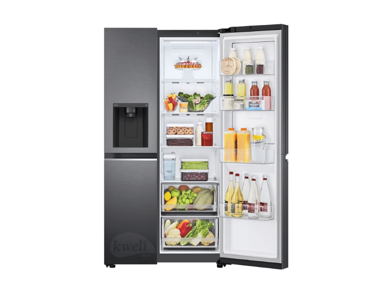 Buy new LG 650L Side-by-Side Refrigerator GC-J257SQRS; Water & Ice Dispenser with UV Nano Protection, Door-in-Door™ Fridge, Total No Frost in Uganda - - Free Delivery > Long warranty > Lifetime After-