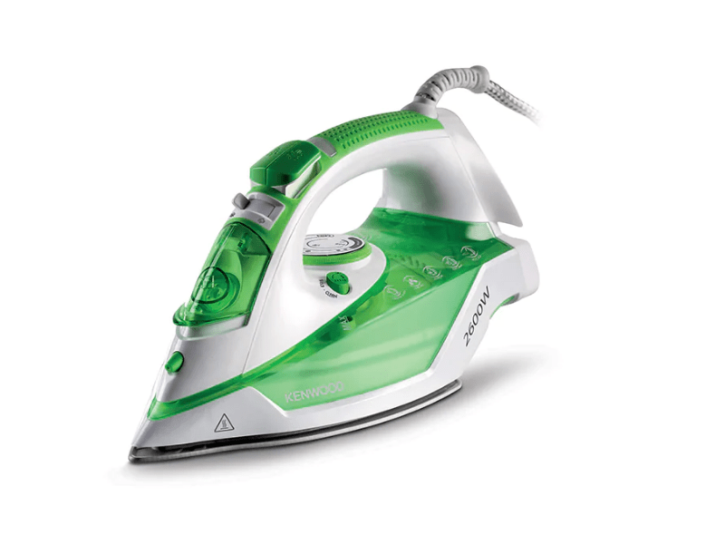 Buy new Kenwood Steam Iron with Ceramic Soleplate STP70, Green - Non-stick Flat Iron, 2600 watts in Uganda - - Free Delivery > Long warranty > Lifetime After-sales Support
