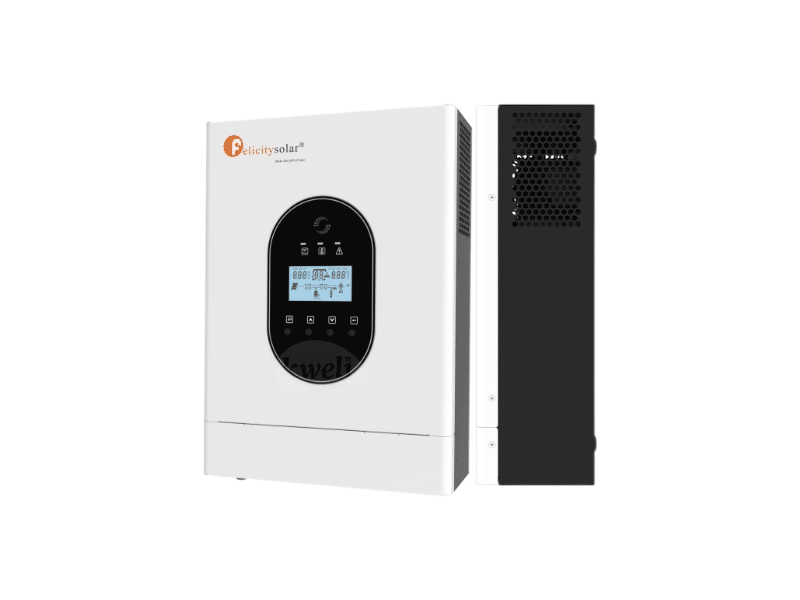 Buy new Felicity 1kVA/1kW 12V Hybrid Inverter IVCM1012; Built-in 60A MPPT Solar Charge Controller 900Wp/95Voc/15-80V, Pure Sine Wave Output in Uganda - - Free Delivery > Long warranty > Lifetime After