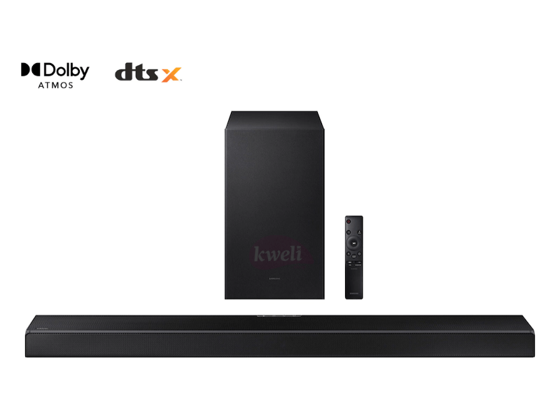 Buy new Samsung 3.1Ch Soundbar HW-A650 with Dolby Atmos / DTS:X, Bass Boost, Wireless Subwoofer, 430W in Uganda - - Free Delivery > Long warranty > Lifetime After-sales Support