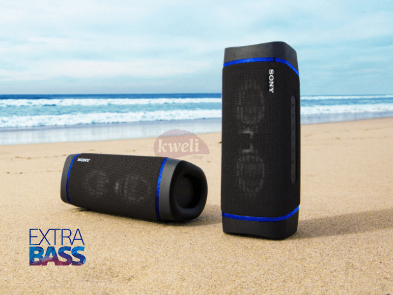 Buy new Sony EXTRA BASS Wireless Portable Speaker SRS-XB33 - IP67 Waterproof Bluetooth Speaker, Hands-free Calling in Uganda - - Free Delivery > Long warranty > Lifetime After-sales Support