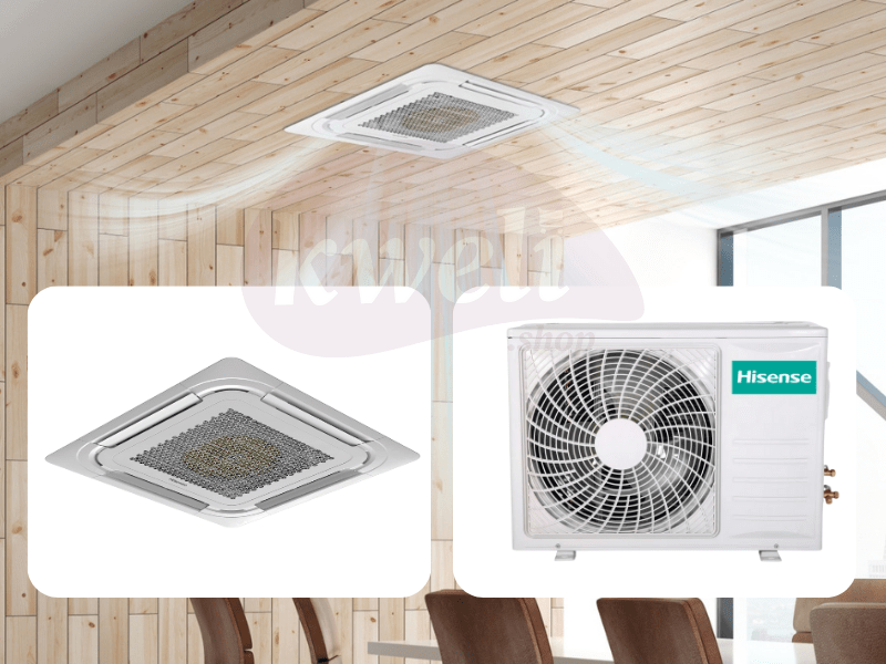 Buy new Hisense 18000BTU Ceiling Cassette Air Conditioner AUC-18HR4SSAA1, R410a in Uganda - - Free Delivery > Long warranty > Lifetime After-sales Support