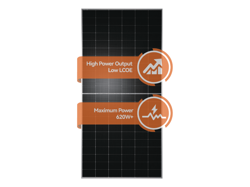 Buy new TW Solar 620‑Watt N‑type Monocrystalline Half‑cell Bifacial Solar Panel 66HD620; Voc 48.30 V, Vmp 41.55 V, Imp 14.93 A, Isc 15.95 A, 23.0 % Efficiency in Uganda - - Free Delivery > Long warran