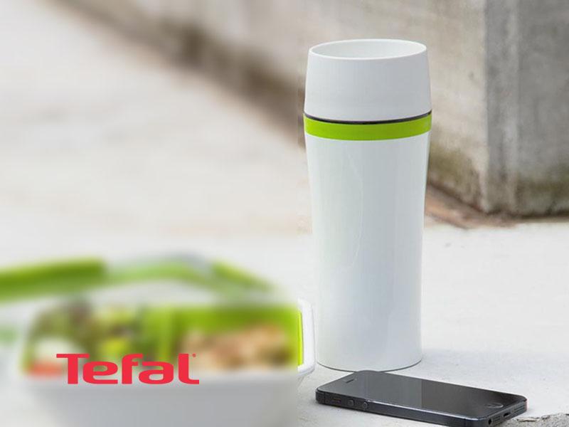 Buy new Tefal Fun Travel Mug, Thermal Bottle, Green, 0.36 liter - K3070114 in Uganda - - Free Delivery > Long warranty > Lifetime After-sales Support
