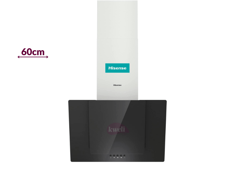 Buy new Hisense Decorative Cooker Hood 60cm - CH6IN6BXBG; LED Lighting Aluminium Filter Easy Care in Uganda - - Free Delivery > Long warranty > Lifetime After-sales Support
