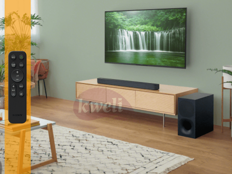 Buy new Sony 2.1ch Soundbar with Wireless Subwoofer HT-S400; 330 watts, Dolby Audio, Bluetooth in Uganda - - Free Delivery > Long warranty > Lifetime After-sales Support