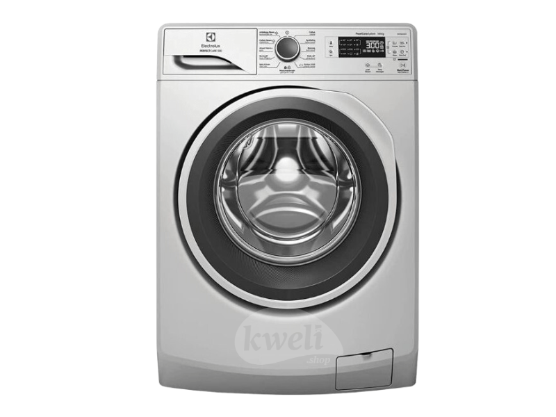 Buy new Electrolux 8kg Front Load Washing Machine EWF8241SS5; 1200rpm, Steam, Pause+Add, Inverter, Silver in Uganda - - Free Delivery > Long warranty > Lifetime After-sales Support