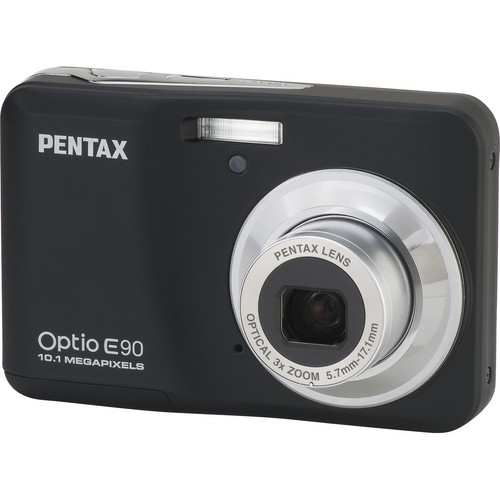 Pentax Optio E90 Digital Camera (Black)