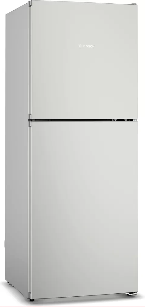 Bosch 260 Litre Fridge KDN26N12N5; Frost Free Freestanding 2-Door Top Freezer Refrigerator - Inox
