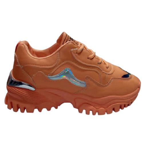 Women's Sneakers - Orange