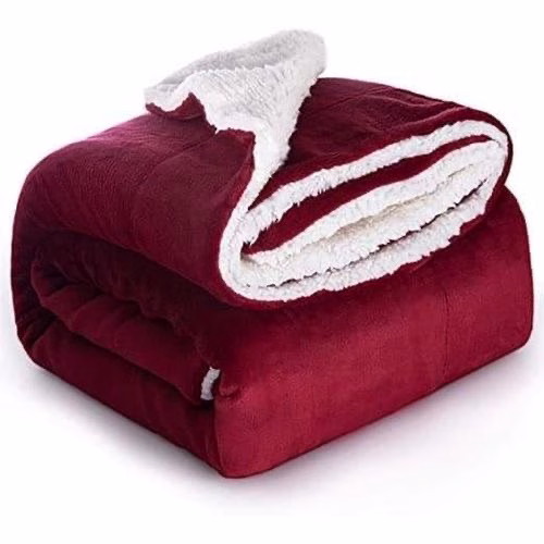 Fleece Blanket - Maroon