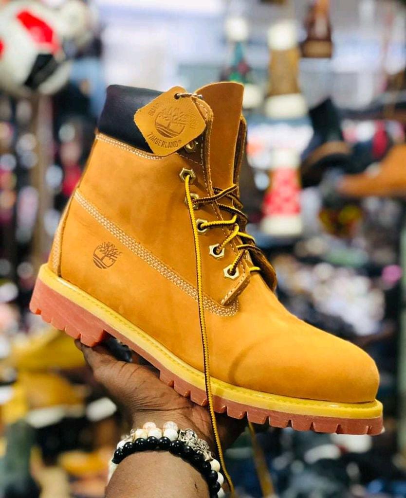 Men's Timberland Boots - Yellow